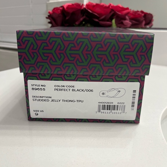 Tory Burch Studded Jelly Sandals - Picture 5 of 5